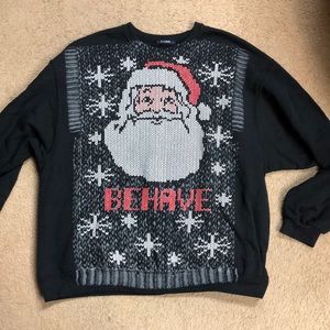 🎅🏻🎅🏻 MENS UGLY SANTA CHRISTMAS SWEATER XL